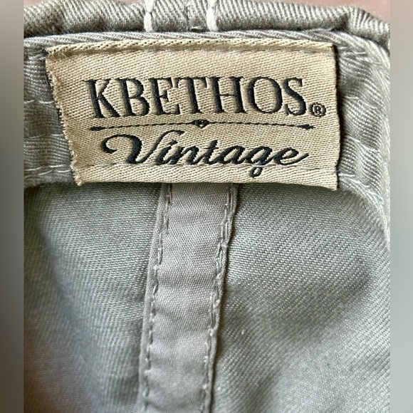 KBETHOS NWOT Baseball Cap Army Green “Tired as a Mother” Distressed “Mom” Hat - Picture 5 of 5